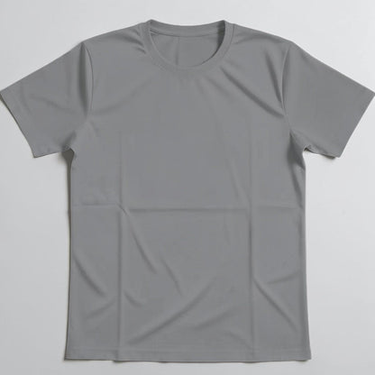Round Neck Tshirt - Your Canvas (Gray)