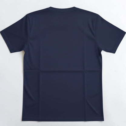 Round Neck Tshirt - Your Canvas (Navy Blue)