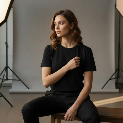 Round Neck Tshirt - Your Canvas