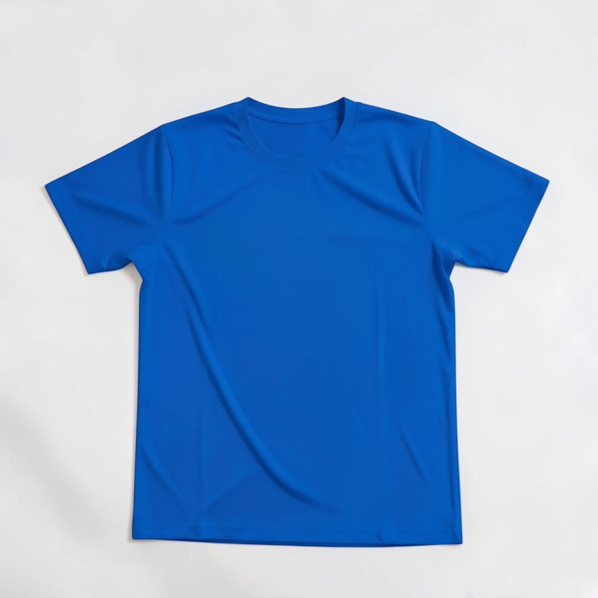 Round Neck Tshirt - Your Canvas (Royal Blue)